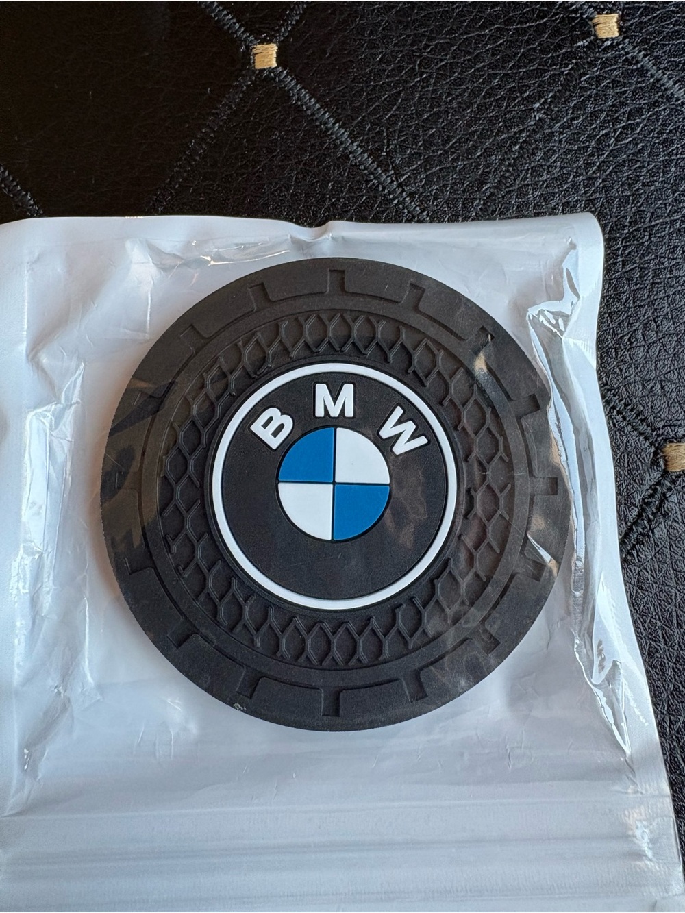 BMW Cup Holder Liner Car Coasters (2pc)